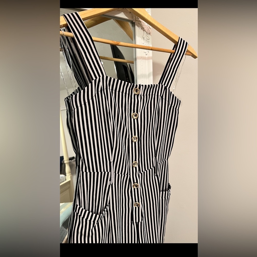 Haute Monde striped romper - Picture 4 of 6